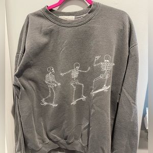 Urban Outfitters skull crew neck